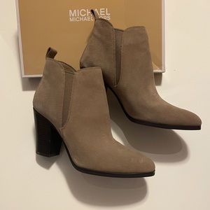 Michael Kors Suede Ankle Boots